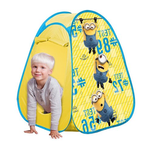 JOHN Minions - POP UP stan Mimoňové 75 x 75 x 90cm