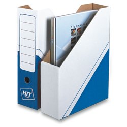 Magazin box Hit Office - archivan box, 75 mm, modr