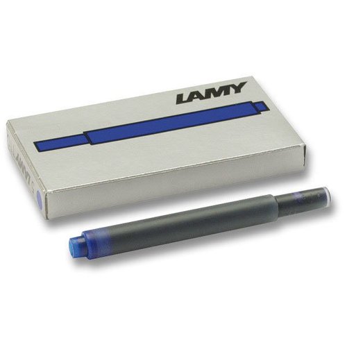 Inkoustov bombiky LAMY modr omyvateln, 5 ks