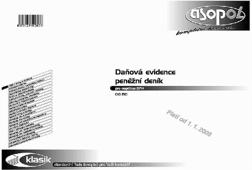 Daov evidence - Penn denk - pro nepltce DPH