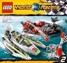 Lego 8897 RACERS - Rozeklaný útes