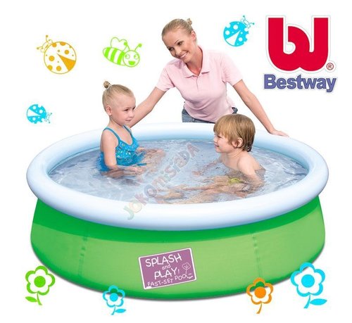 Dětský bazén BestWay 152 x 38cm - zelený