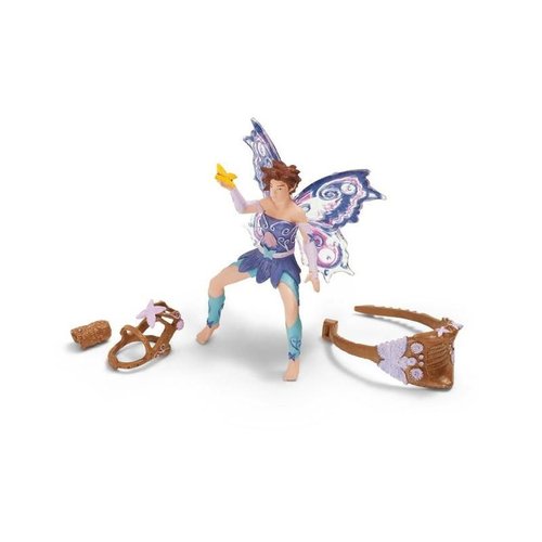 Schleich - Bayla - postroj na koně + víla Limeya