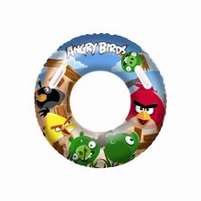Kruh Bestway Angry Birds - nafukovací, velký, průměr 91 cm
