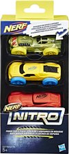Hasbro Nerf Nitro Nhradn autko 3 kusy