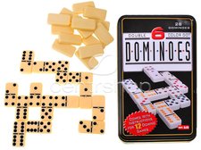 Domino v plechov krabice