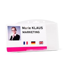 Tarifold visaka na ID karty Security, oteven, 66 x 89 mm, transparentn, 10 k