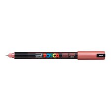 Posca popisova PC-1MR, 0,7 mm, metal.erven (M15)
