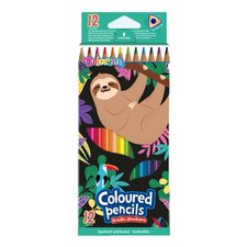 Colorino pastelky trojhrann - Wildkid, 12 barev