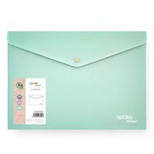 Spoko ReLeaf oblka s drukem, A4, PP, SoftTouch, zelen