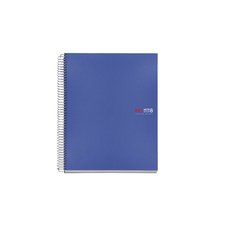 Miquelrius poznmkov blok Basic NB-8, A4, 70 g, PP, 200 list, linka, modr