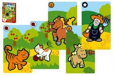 Teddies ern Petr Moje prvn zvtka spoleensk hra - karty v paprov krabice MPZ