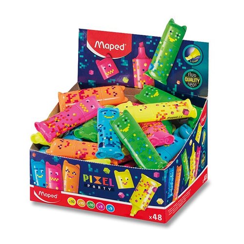 Zvrazova Maped Pixel Party Mini stojnek, 48 ks