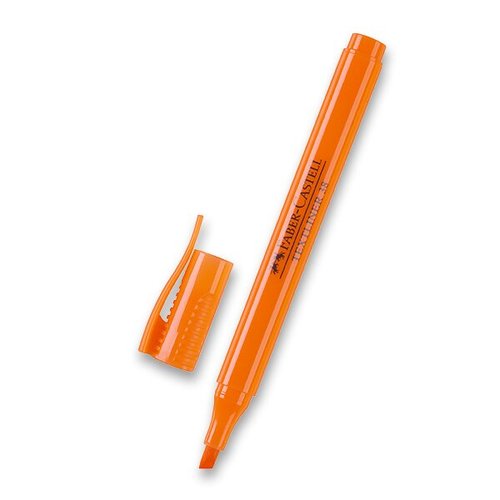 Zvýrazňovač Faber-Castell Textliner 38 oranžový