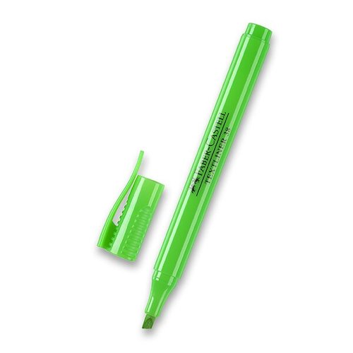 Zvýrazňovač Faber-Castell Textliner 38 zelený