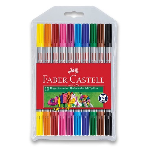 Faber-Castell Dtsk fixy 10 barev