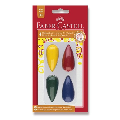 Faber-Castell Pastelky plastov 4 barvy