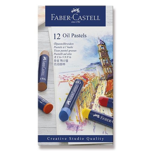 Faber-Castell Olejov pastely 12 barev