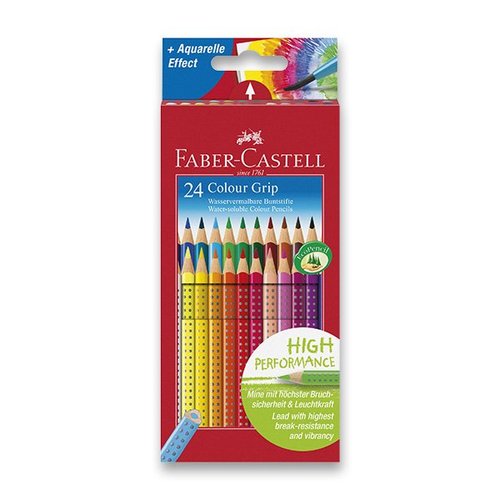 Pastelky Faber-Castell Colour Grip 2011 - 24 barev