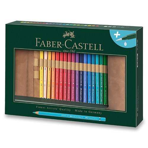 Faber-Castell Akvarelov pastelky Albrecht Drer pouzdro, 30 barev