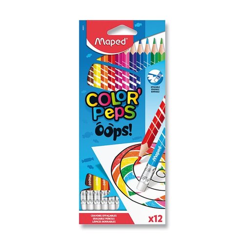 Maped Pastelky  Color&#039;Peps Oops 12 barev