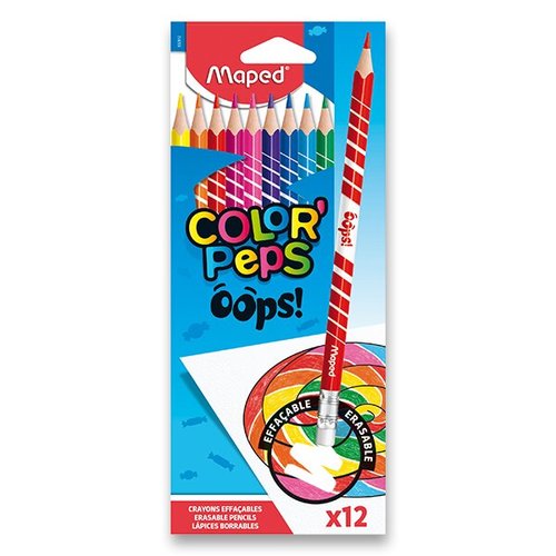 Maped Pastelky  Color&#039;Peps Oops 12 barev