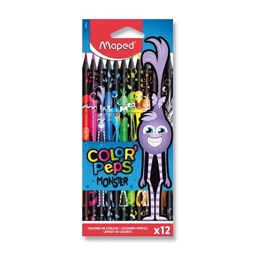 Maped Pastelky  Color&#039;Peps Monster 12 barev