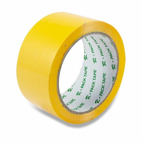 Barevná samolepící páska Aero, 48 mm x 66 m, žlutá
