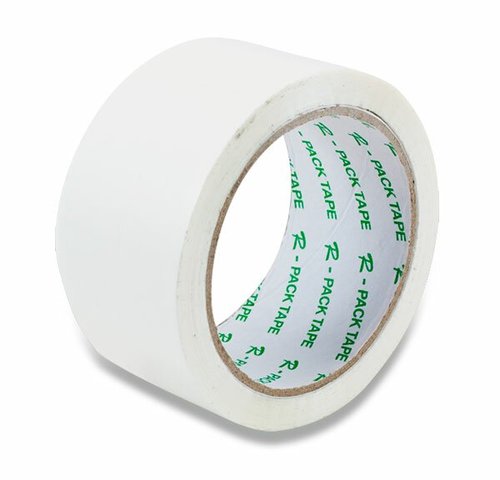 Barevná samolepící páska Aero, 48 mm x 66 m, bílá