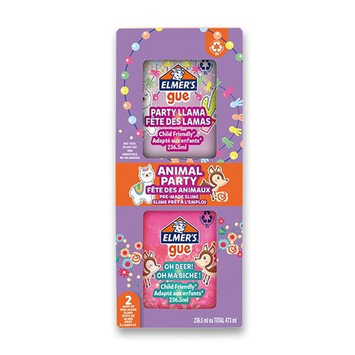 Sada ELMERS Animal Party Gue 236,5 ml, 2 ks