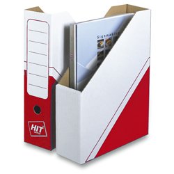 Magazin box Hit Office - archivan box, 75 mm, erven