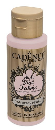 Barva na textil Cadence Style Matt Fabric, mat. sv. rov, 59 ml