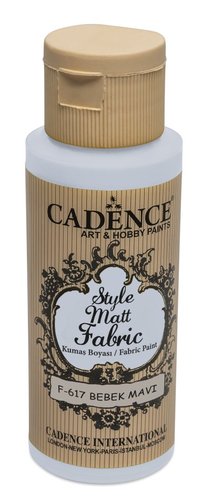 Barva na textil Cadence Style Matt Fabric, mat. dtsk modr, 59 ml