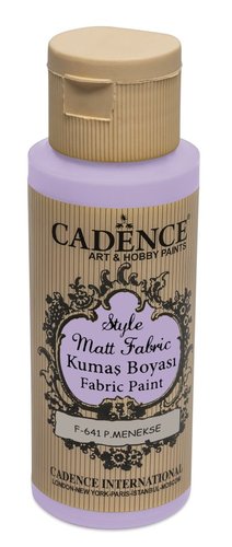 Barva na textil Cadence Style Matt Fabric  sv. fialov, 59 ml