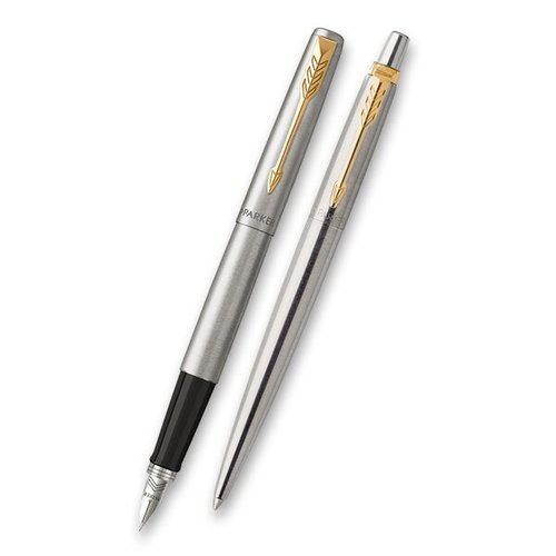 Parker Jotter Stainless Steel GT sada plnic pero a kulikov tuka