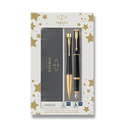 Parker Urban Matt Black CT sada plnic pero a kulikov tuka