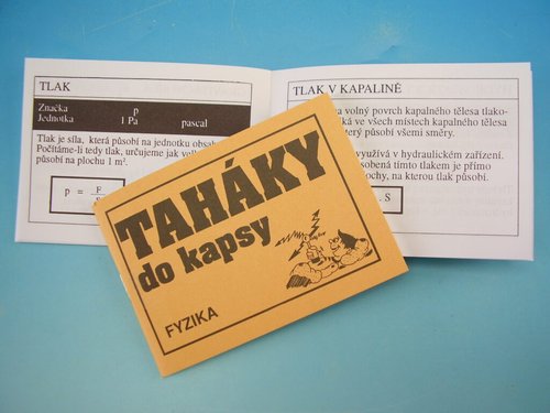 Tahky do kapsy - Fyzika