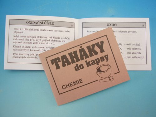 Tahky do kapsy - Chemie