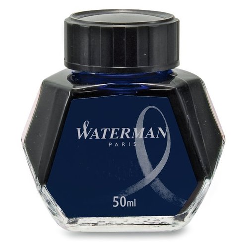 Lahvikov inkoust WATERMAN modroern, 50 ml
