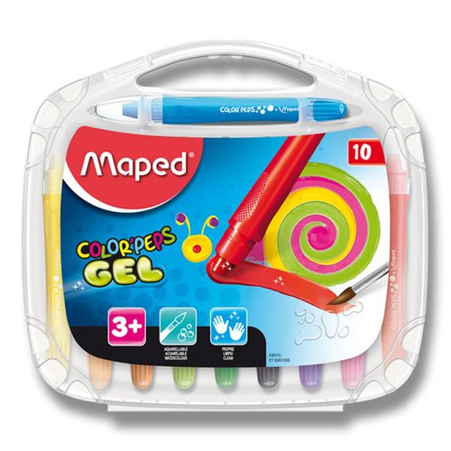 Maped Gelov pastely ColorPeps Gel - 10 barev