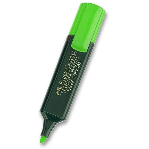 Zvýrazňovač FABER-CASTELL Textliner, zelená