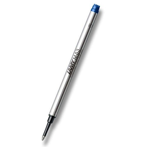 Modrá omyvatelná náplň LAMY M 63 do rolleru s víčkem