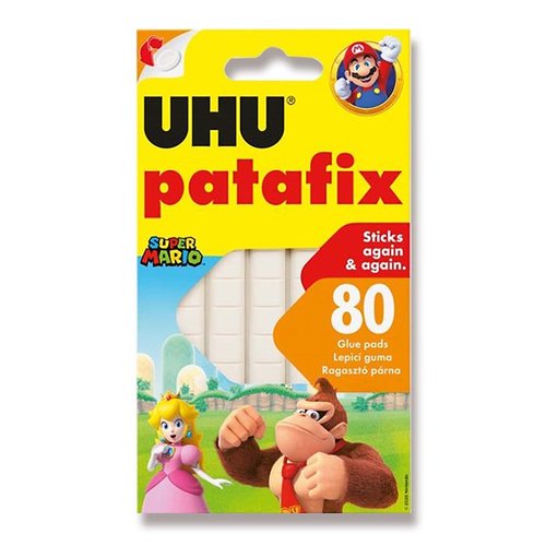 Samolepicí montážní guma UHU Tac Patafix - bílá