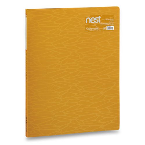 FolderMate Katalogov kniha Nest - A4, 20 foli, zlatolut