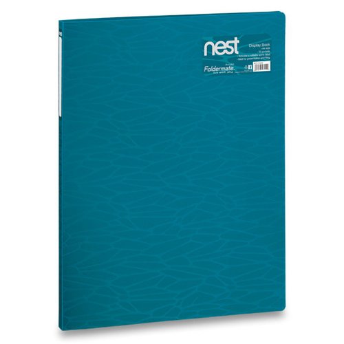 FolderMate Katalogov kniha Nest - A4, 20 foli, modr