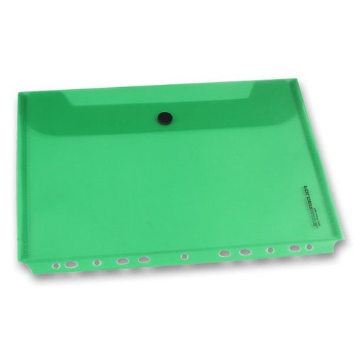 Foldermate Pop Gear - zakládací spisovka s drukem - zelená