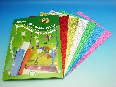 Papr krepov metalizovan MIX A4 v deskch