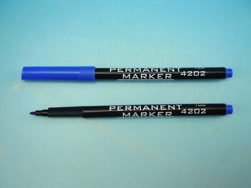 Popisova permanentn modr trojhrann