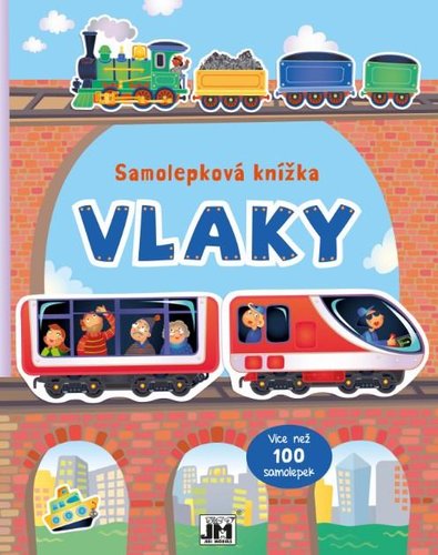 Samolepkov knka Vlaky