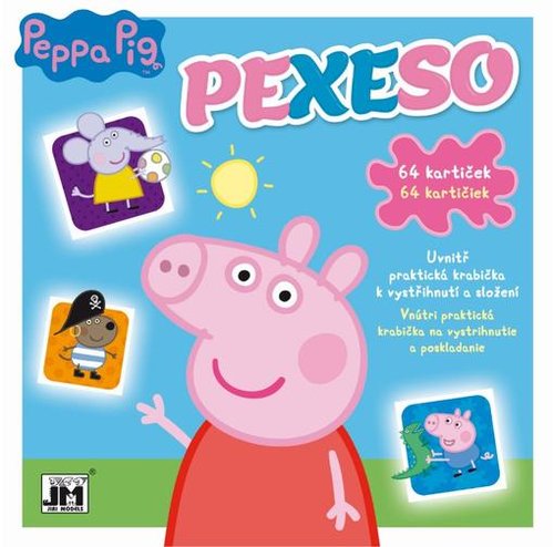 Jiří Models Pexeso v sešitu Peppa Pig